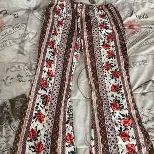Floral Bohemian Women's Pants